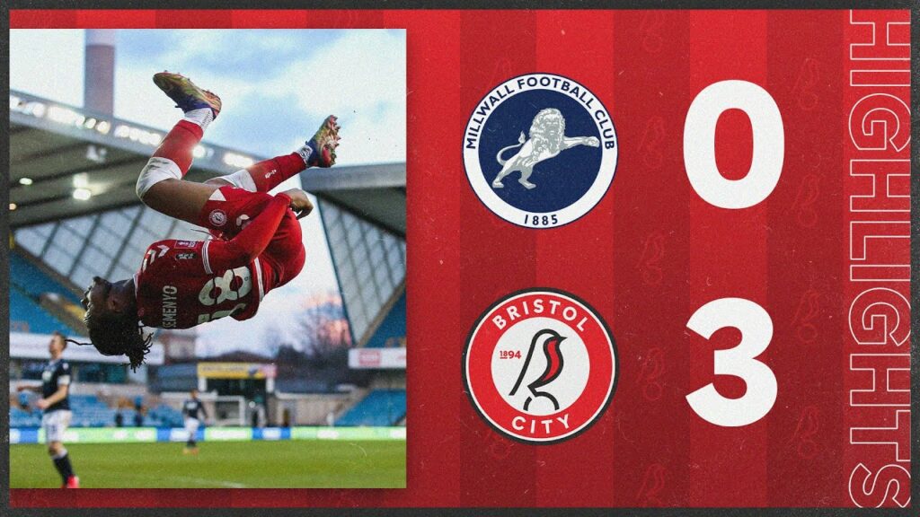 Bristol City demolish Millwall at The Den! | Millwall 0-3 Bristol City | Highlights