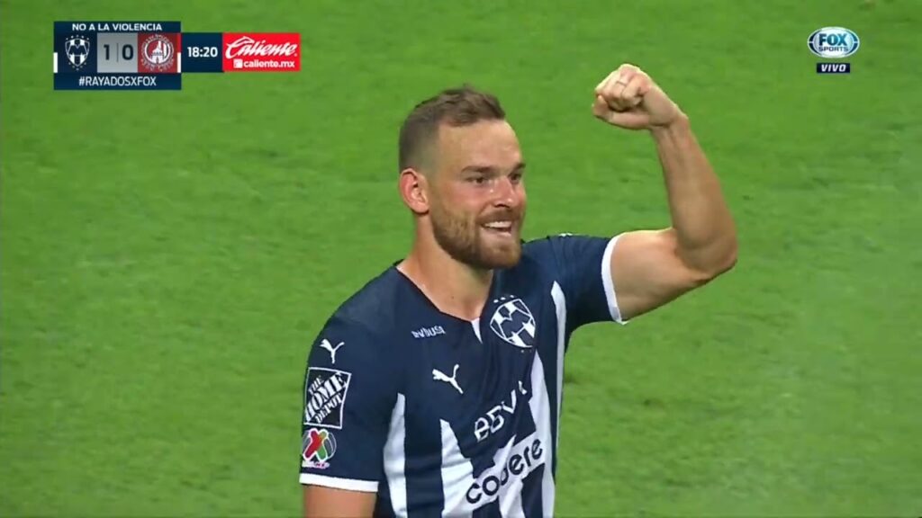 Gol de Vincent Janssen | Rayados 1-0 San Luis | Liga BBVA MX - Grita México C22  - Reclasificación