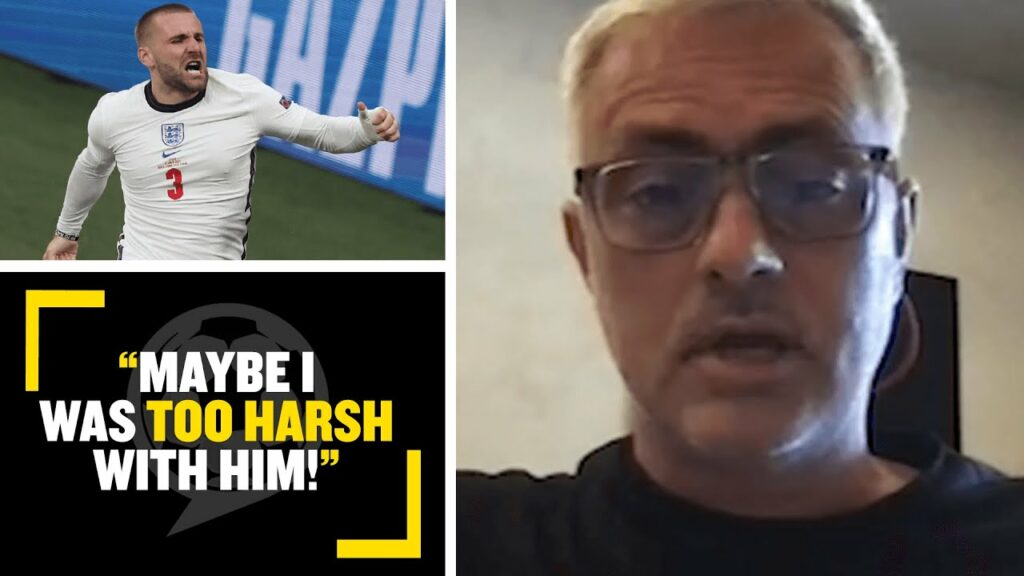 "MAYBE I WAS TOO HARSH ON HIM!" José Mourinho praises Luke Shaw's performances for England