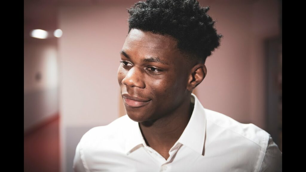 Aurélien Tchouaméni à l’AS Monaco