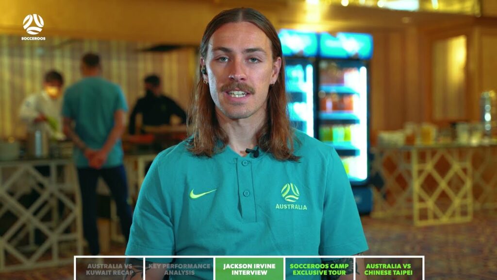 Jackson Irvine chats to the Socceroos Insider ahead of Chinese Taipei match | Interview