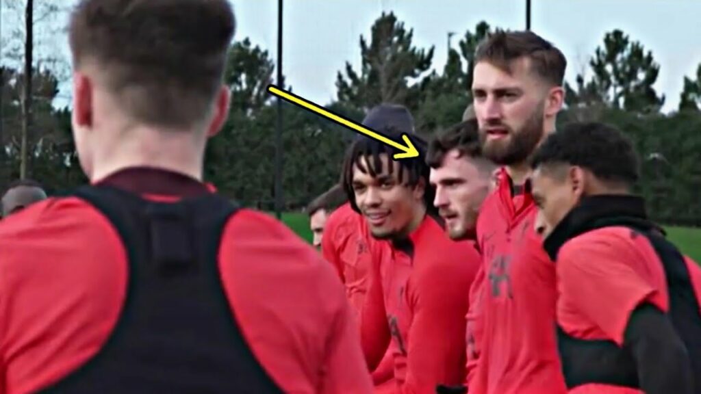 Andy Robertson Is Funny In Training 🤣
