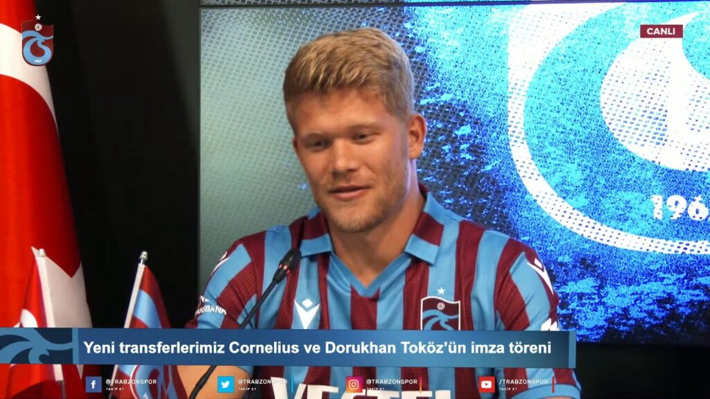 🎥🎙️Yeni transferlerimiz Cornelius ve Dorukhan Toköz’ün imza töreni