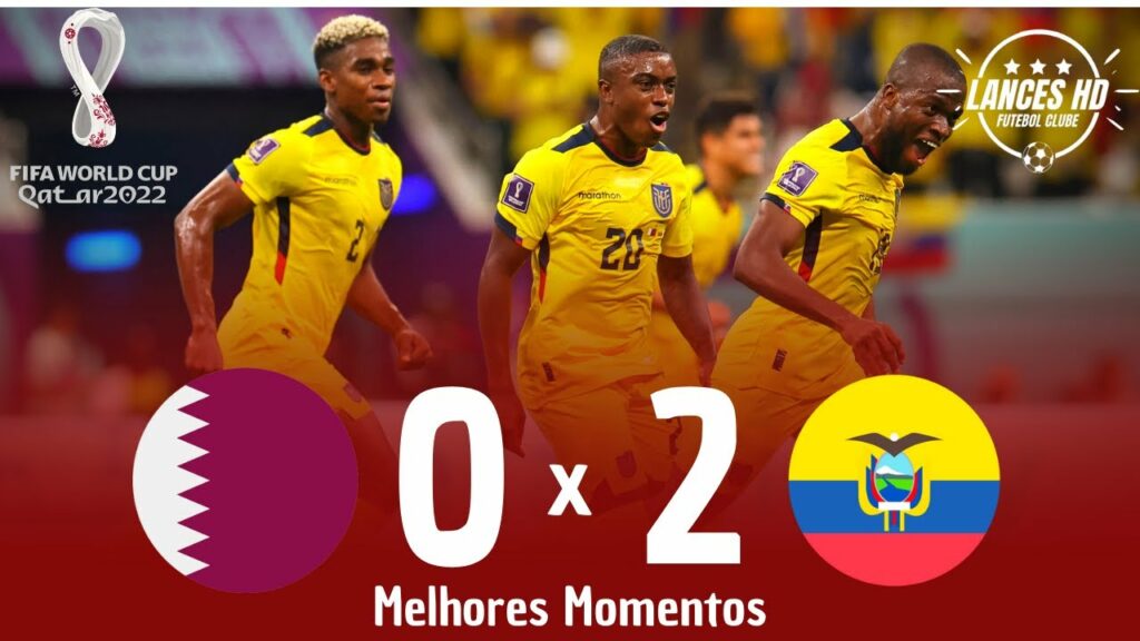 Qatar 0 X 2 Equador | Melhores Momentos | Lances HD | Copa do Mundo | 20/11/2022