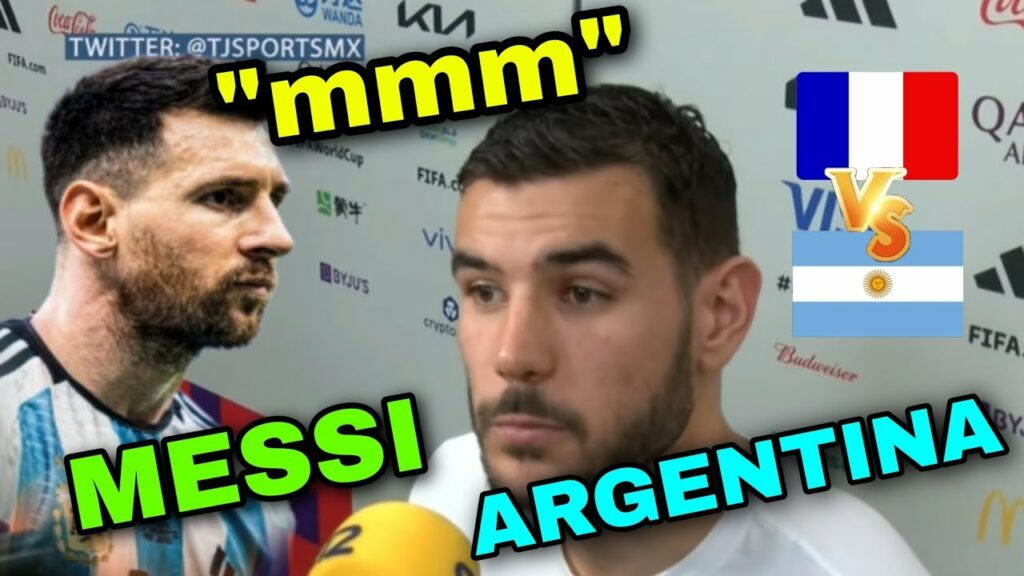 Theo Hernández REACCIONÓ sobre ARGENTINA vs FRANCIA | FINAL de la COPA del MUNDO