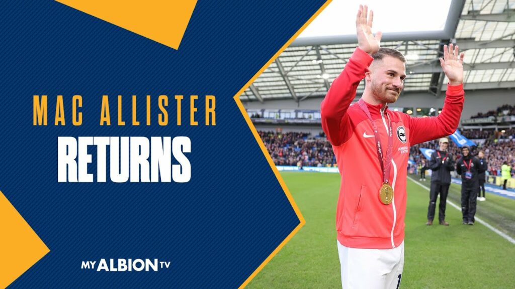 Amex Welcomes Back Alexis Mac Allister