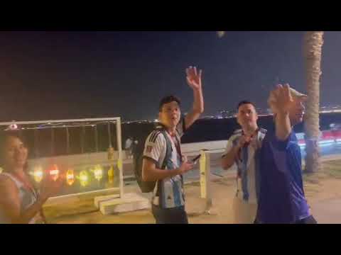 ARGENTINA 🇦🇷 FANS IN QATAR #FIFAWorldCup #ARG    #LionelMessi #QatarWorldCup2022 #Argentina