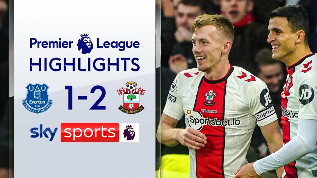 Ward-Prowse scores STUNNING Free-kick winner! 🤯 | Everton 1-2 Southampton | EPL Highlights