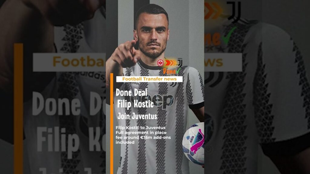 Done Deal🤝, Filip Kostić Join Juventus
