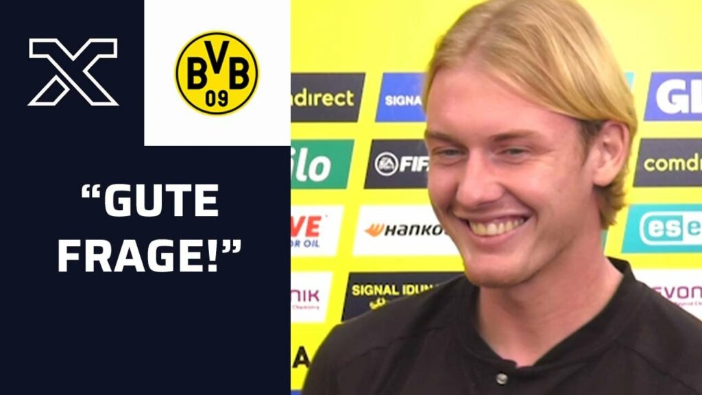 Julian Brandt lacht über Nico Schlotterbeck 😂 | BVB