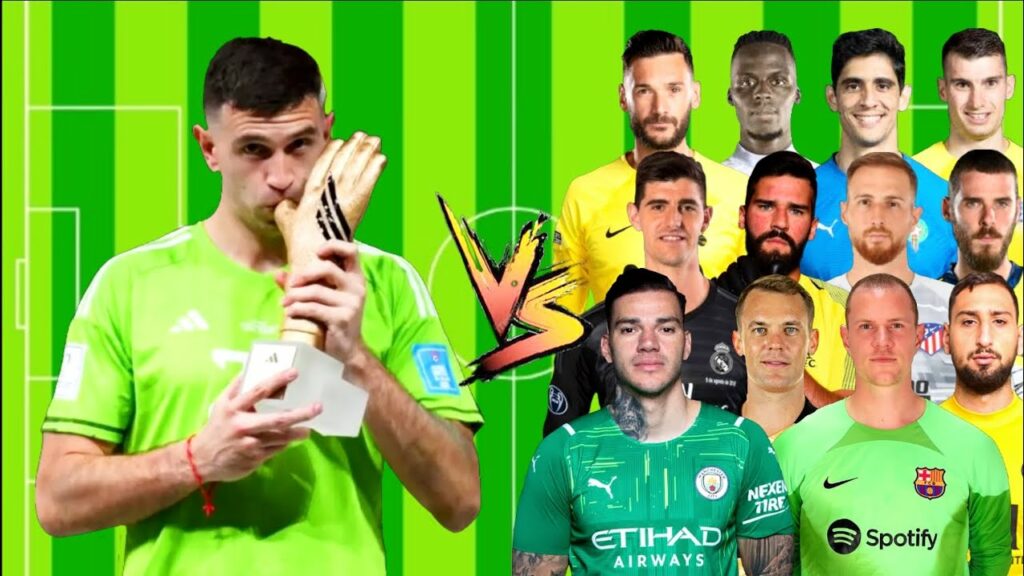 Emiliano Martinez VS 2023 GK Legends (De Gea, Ederson, Becker, Oblak, Stegen, Courtois, Donnarumma)