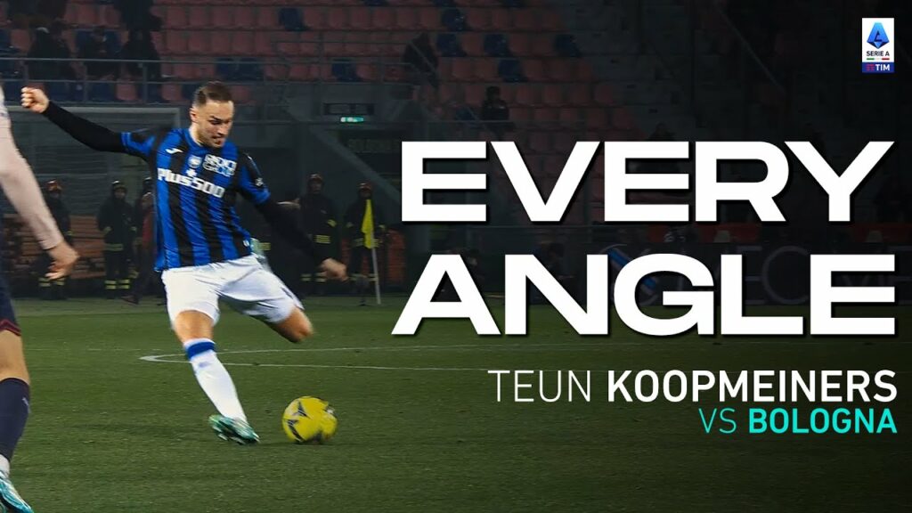 Koopmeiners’ incredible long-range strike | Every Angle | Bologna-Atalanta | Serie A 2022/23