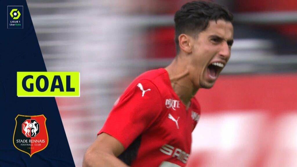 Goal Nayef AGUERD (82' - SRFC) STADE RENNAIS FC - RC STRASBOURG ALSACE (1-0) 21/22