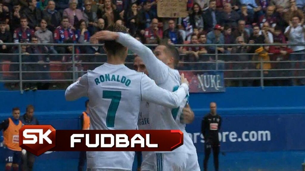 FUDBAL | Ronaldo Dva Puta Matirao Dmitrovića | Eibar - Real Madrid | La Liga Sport Klub
