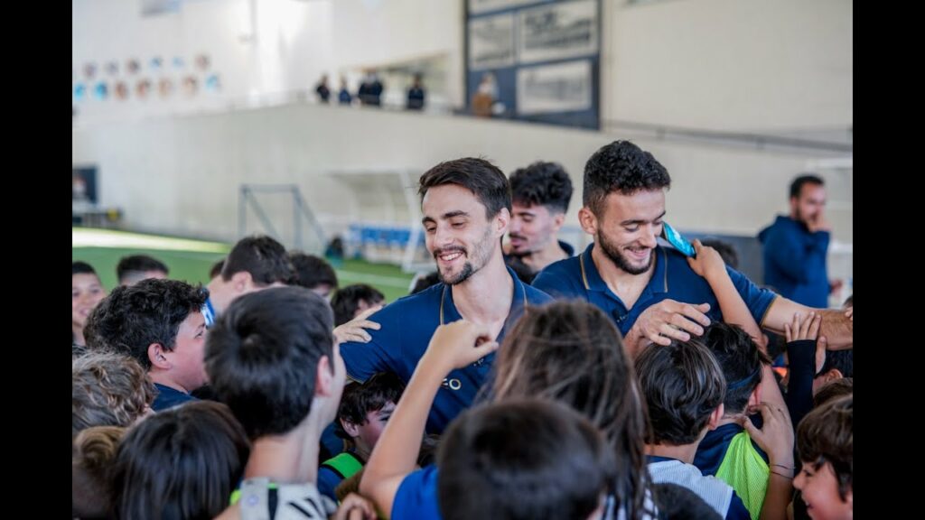Vitinha, Fábio Vieira e João Mário @ Foot Camp Dragon Force Páscoa ⚽