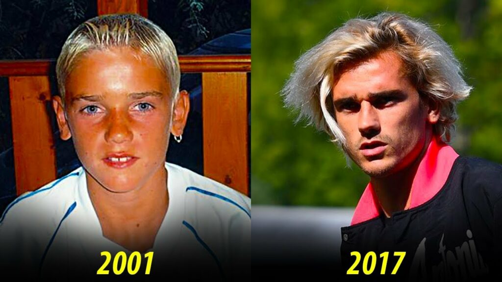 Antoine Griezmann - Transformation From 2 To 26 Years Old
