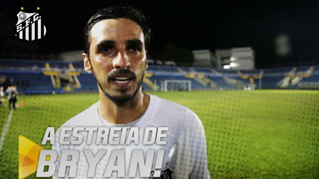 BRYAN RUIZ ANALISA ESTREIA COM A CAMISA DO SANTOS