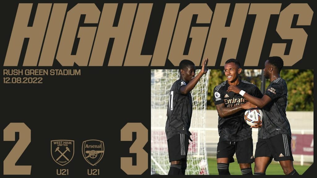 HIGHLIGHTS | West Ham United vs Arsenal (2-3) | U21 | Marquinhos impresses again!