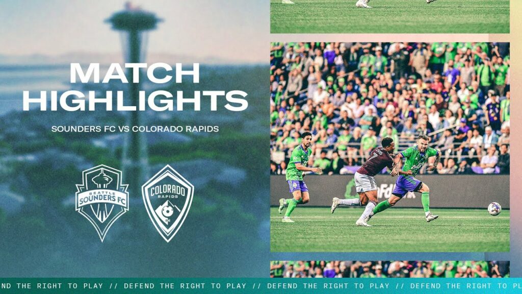 HIGHLIGHTS: Seattle Sounders FC vs. Colorado Rapids | July 23, 2022