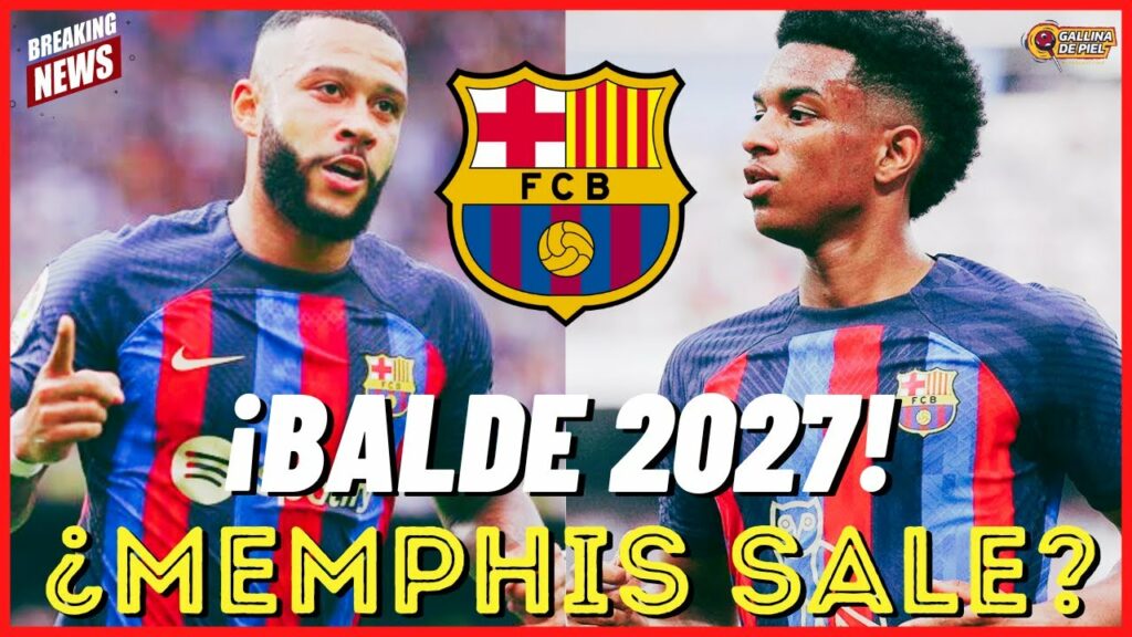 🚨 NOTICIAS BARÇA: ¡BOMBAZO ALEJANDRO BALDE! 💥 El BARÇA ENFADADO CON MEMPHIS