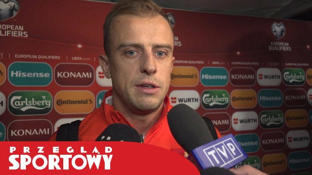 Kamil Grosicki po golu w meczu Armenia - Polska 1:6