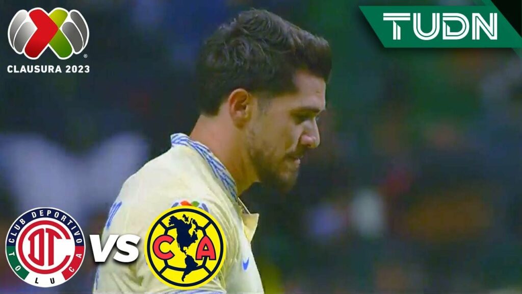 ¡PERDONA! Henry Martín remata SOLO | Toluca 2-1 América | Liga Mx - CL2023 J2 | TUDN