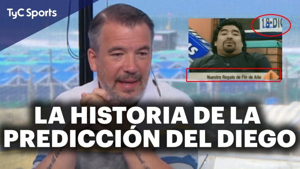 LA HISTORIA DE LA FOTO DE MARADONA EN EL PROGRAMA MAR DE FONDO QUE PREDIJO LA COPA DEL MUNDO 😳🔥