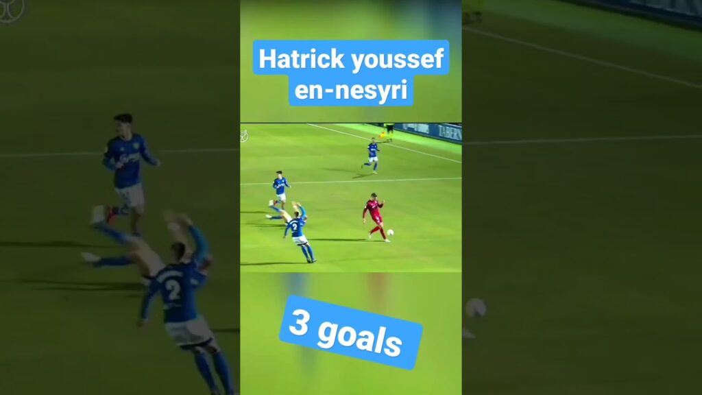 hatrick youssef en-nesyri #shorts #sevilla #ennesyri #copadelrey #football
