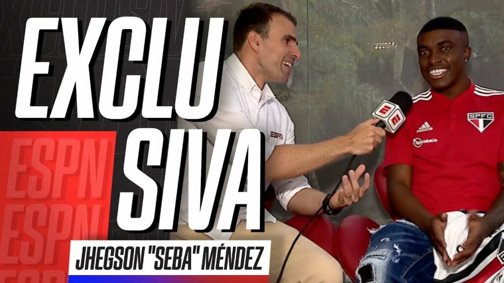 EXCLUSIVO | JHEGSON "SEBA" MÉNDEZ: POSIÇÃO NO SÃO PAULO, AMIZADE COM PATO E BRINCADEIRA DE ARBOLEDA