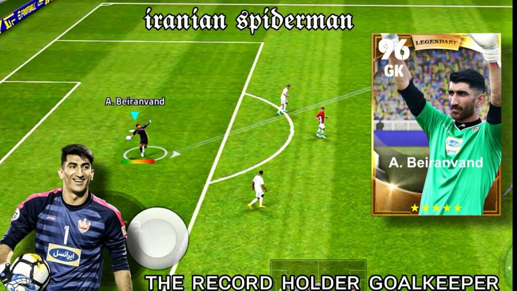 the record holder goalkeeper || alireza beiranvand 🔥