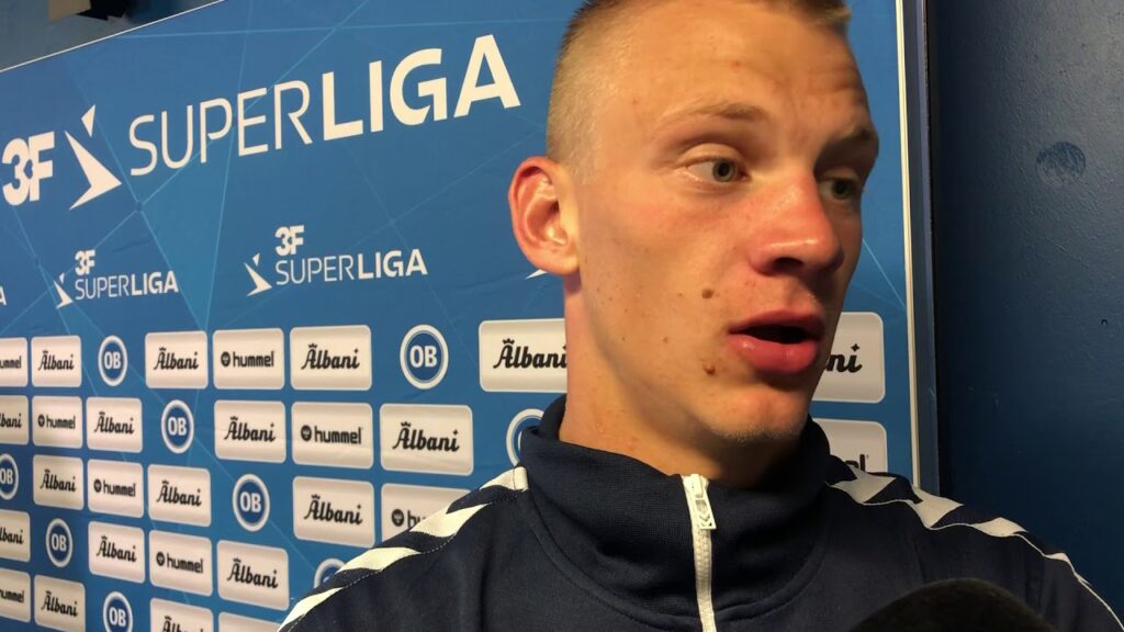 Oliver Christensen efter sit første clean sheet i 3F Superligaen