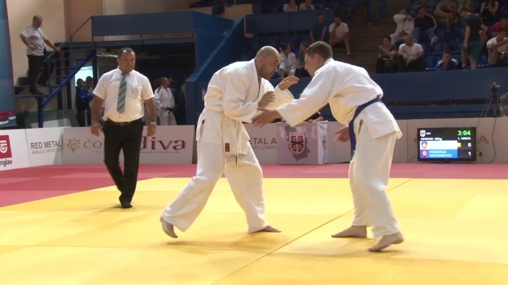 Miroslav Jovanović MUP Nemanja Maksimović MVS 1:0  -90kg #PrvenstvoSrbijeVojskaPolicija2019