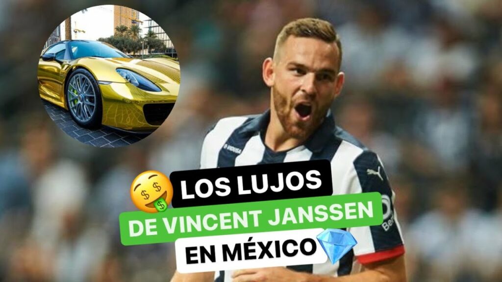 💎Los LUJOS de ⚽VINCENT JANSSEN en MÉXICO🤑