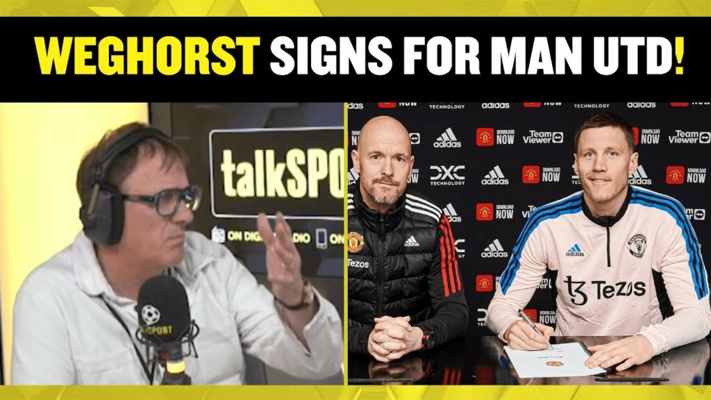 "It could be GENIUS!" 👏 Tony Cascarino praises Wout Weghorst signing for Manchester United! 🔥