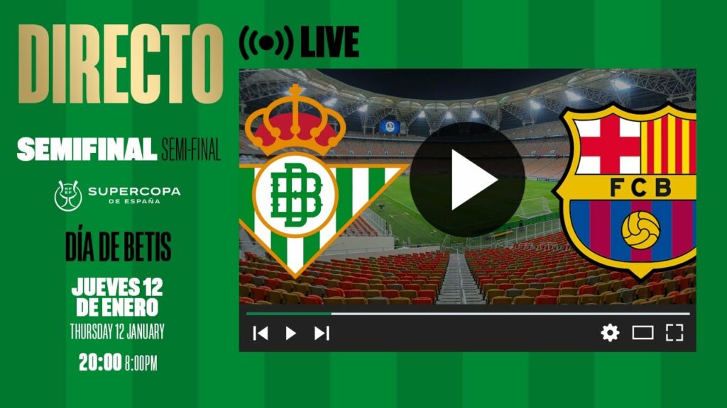 🚨 DIRECTO | Real Betis-FC Barcelona | VÍVELO CON NOSOTROS