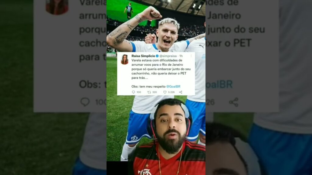 Guillermo Varela já ganhou meu respeito!👏👏👏👏👏 #flamengo #petlover #mengo #noticiasdoflamengo