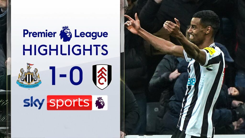 Isak scores LATE WINNER after crazy Mitrovic penalty! 🤯 | Newcastle 1-0 Fulham | EPL Highlights