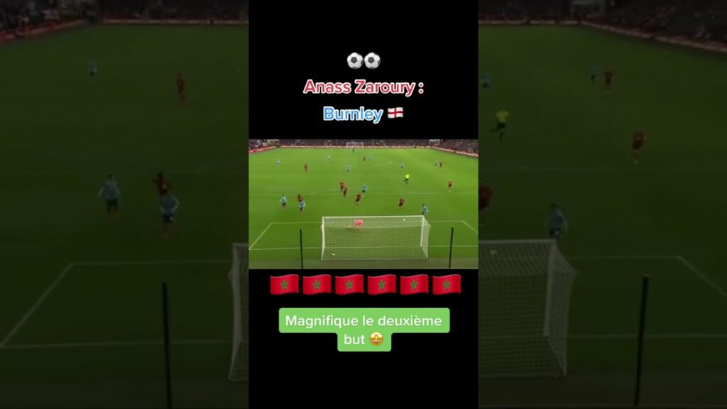 Doublé d'Anass Zaroury #winners #wac #far #rsb #rca #fus #maroc #wydad #paraguay #france #portugal