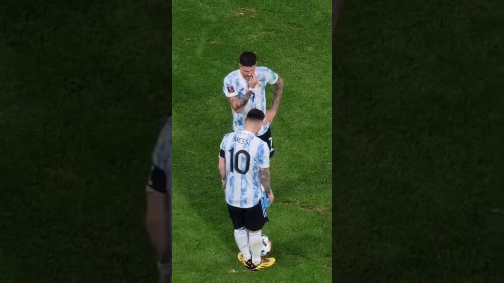 Lionel Messi y Leandro Paredes #argentina