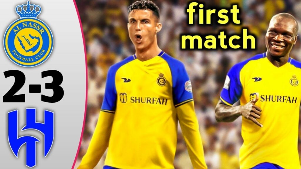 Al Nassr vs Al helal 2-2 highlights & All Goals al nassr fc ronaldo first match 2023 HD