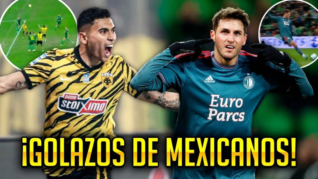 Por ESTOS GOLAZOS toda Europa habla de Santi Gimenez y Orbelin Pineda (15/01/2023)