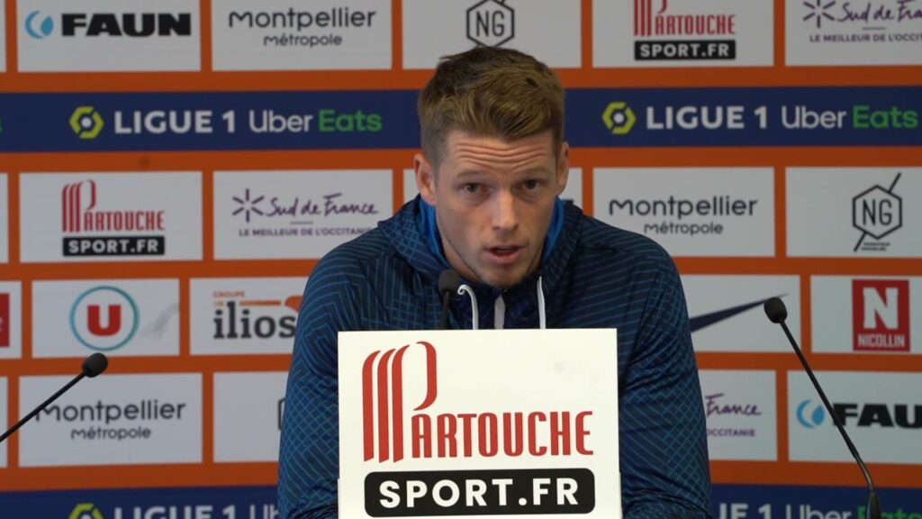 Conf : Jonas Omlin avant MHSC / SRFC