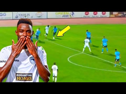 Moustapha Name 🇸🇳🦁 lors du dernier match de Pafos FC où il avait inscrit un but.