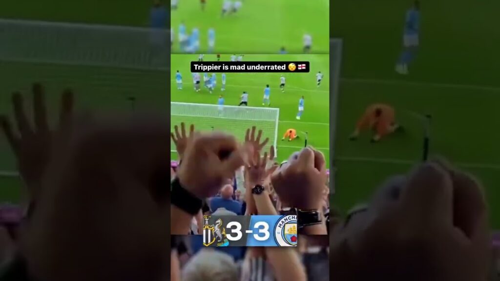 Kieran Trippier 's beautiful freekick goal vs Manchester City