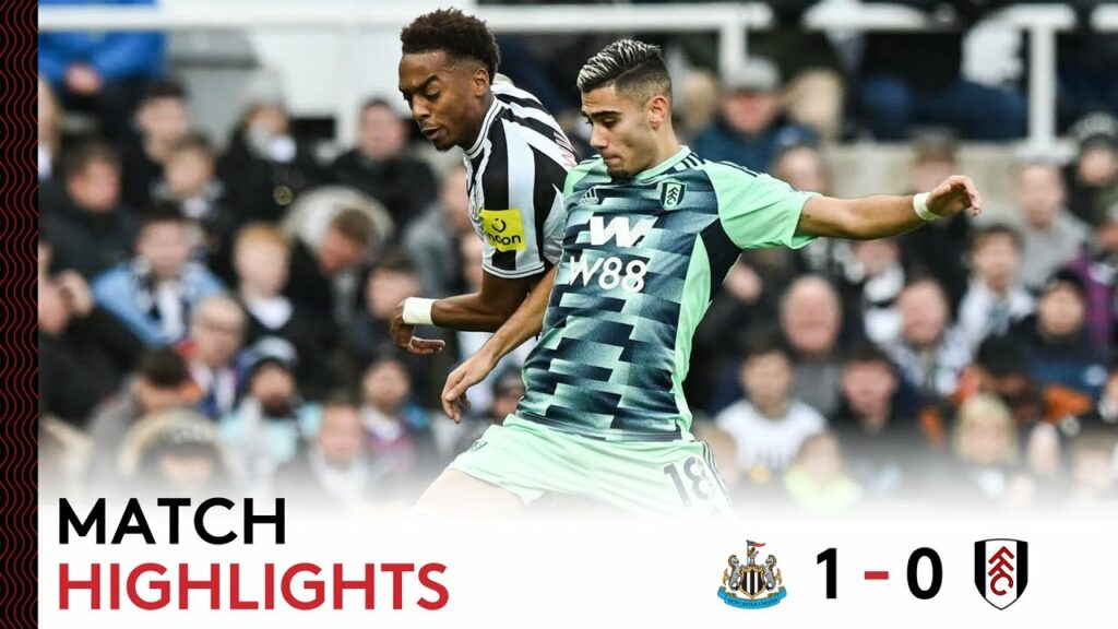 Newcastle 1-0 Fulham | Premier League Highlights | Unbeaten Run Ends In Tyneside v In Form Newcastle