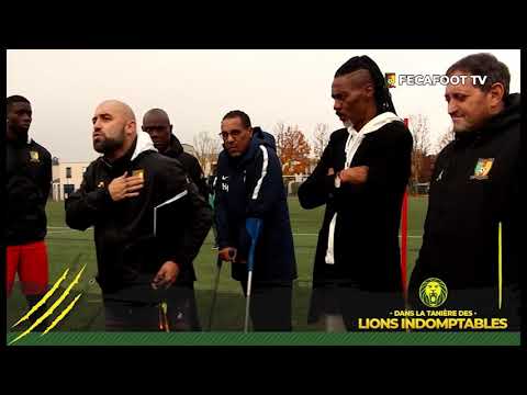 Discours de Rigobert Song Bahanag à l'endroit des joueurs etenus pour le regroupement des U20 & U23