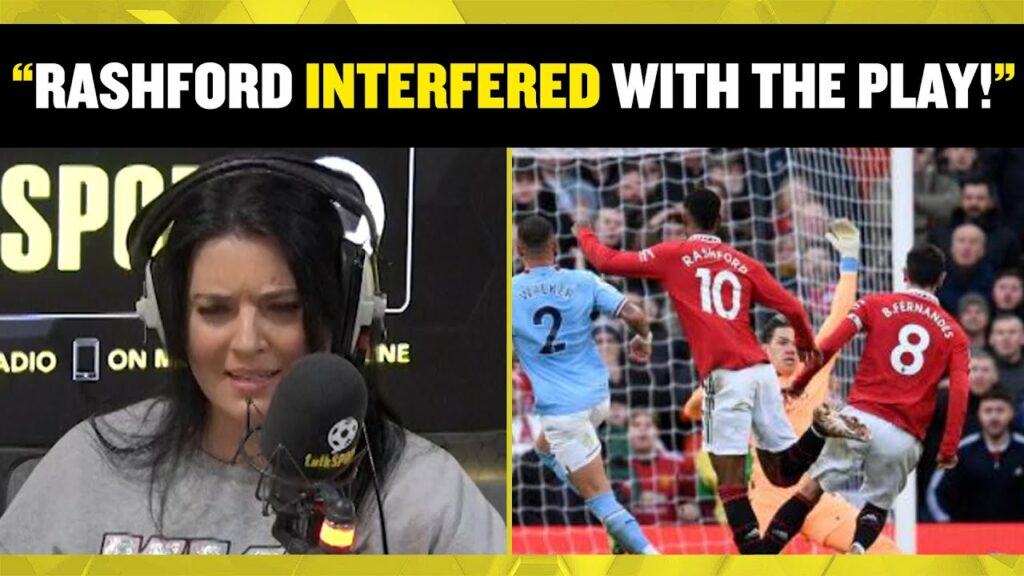 "Rashford was OFFSIDE!" 👀 Sawyer and Cascarino are BAFFLED that Fernandes' goal was allowed!
