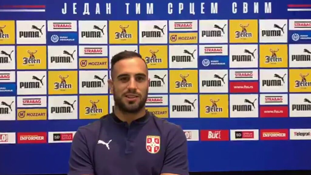 Nikola Maksimović i Nemanja Gudelj uoči utakmice protiv Rusije u Moskvi