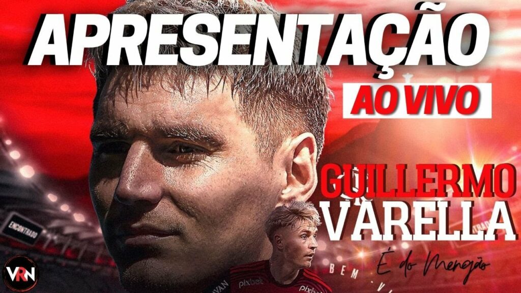 AO VIVO: COLETIVA DE APRESENTAÇÃO DE GUILLERMO VARELA! MERCADO DA BOLA E+