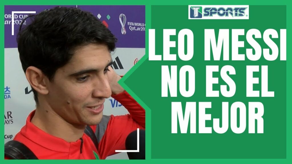 El MEJOR JUGADOR de la Selección Argentina SEGÚN Yassine Bounou